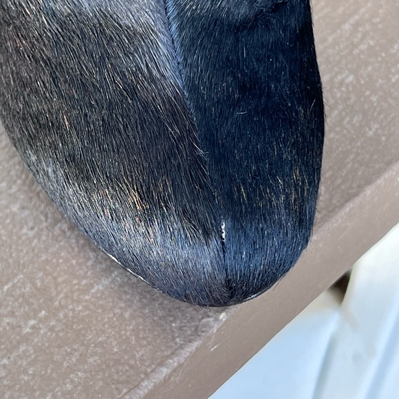 BCBG Max Azria Ripley Bronze Pony hair Bootie - Picture 10 of 10